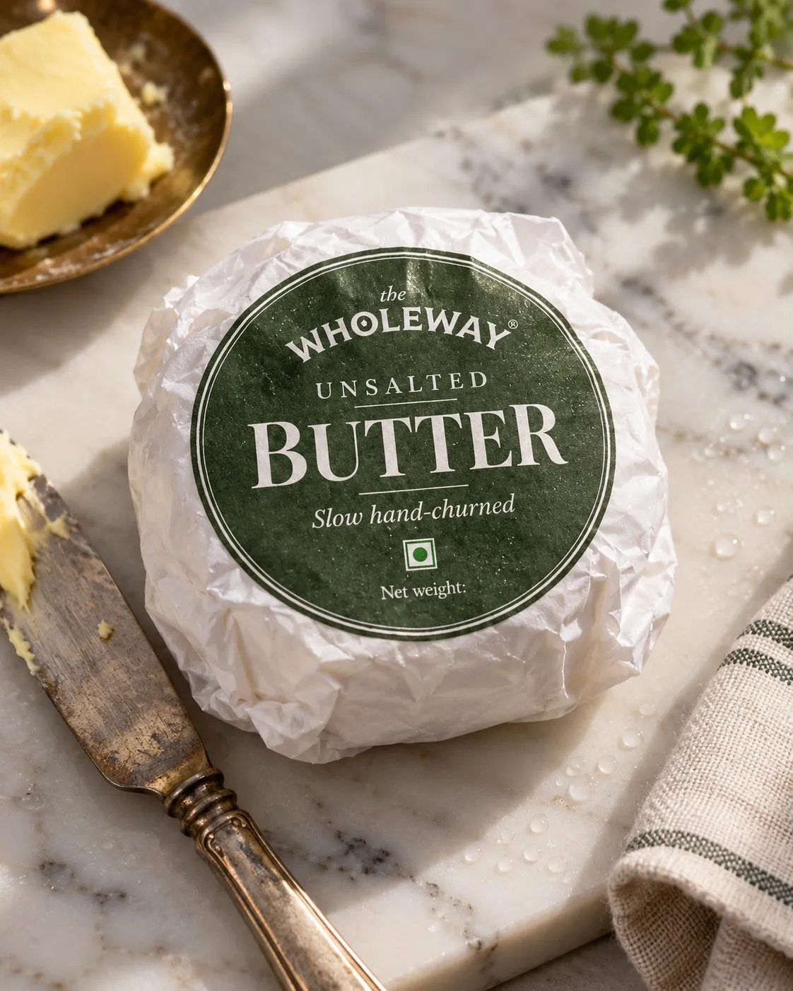 Wholeway Unsalted Butter
